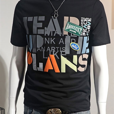 市场上装-T恤-微潮T恤