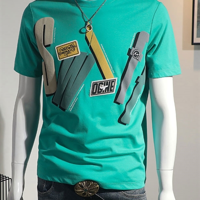 市场上装-T恤-微潮T恤