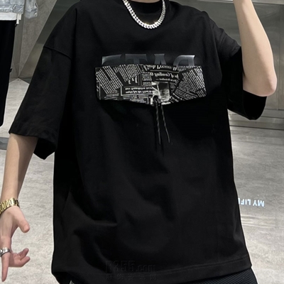 市场上装-T恤-微潮T恤