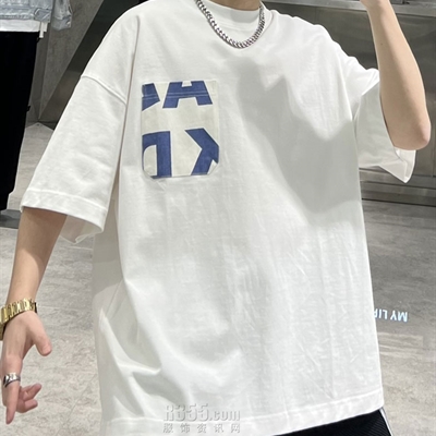 市场上装-T恤-微潮T恤