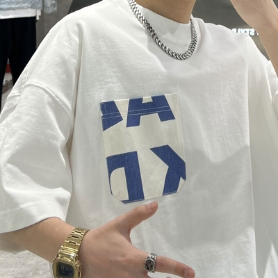 市场上装-T恤-微潮T恤