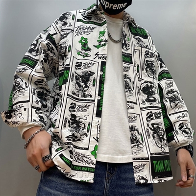 市场上装-衬衫-微潮衬衫