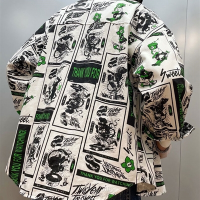 市场上装-衬衫-微潮衬衫