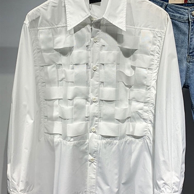 市场上装-衬衫-微潮衬衫【实拍】