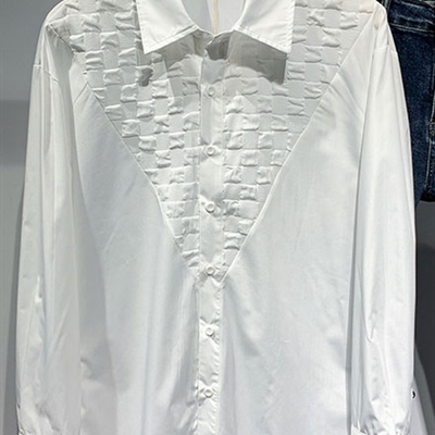 市场上装-衬衫-微潮衬衫【实拍】