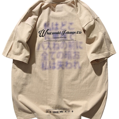 市场上装-T恤-休闲T恤