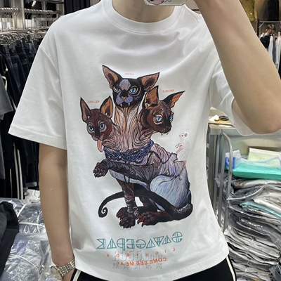 市场上装-T恤-休闲T恤