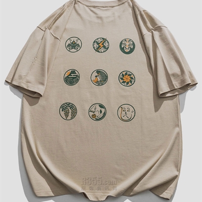 市场上装-T恤-休闲T恤