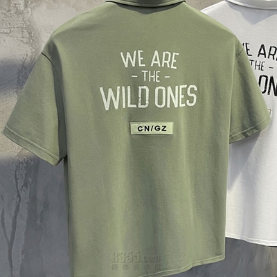 市场上装-T恤-休闲T恤【实拍】