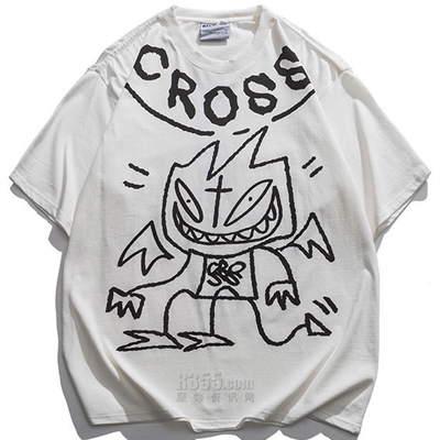 市场上装-T恤-微潮T恤