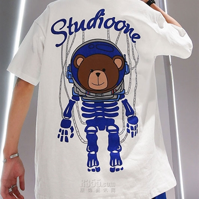 市场上装-T恤-微潮T恤