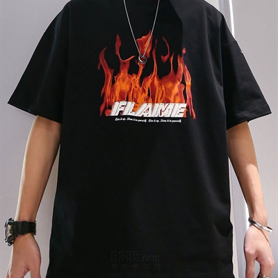 市场上装-T恤-微潮T恤