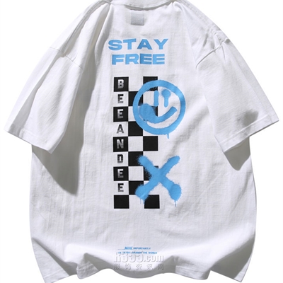 市场上装-T恤-微潮T恤