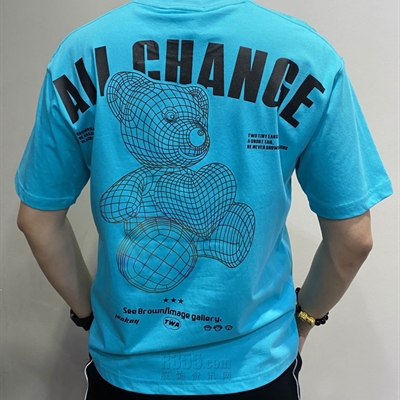 市场上装-T恤-微潮T恤