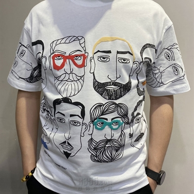 市场上装-T恤-微潮T恤