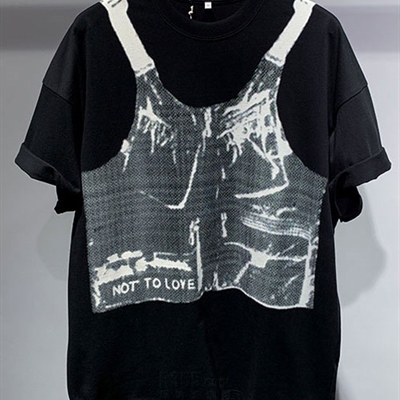 市场上装-T恤-微潮T恤【实拍】