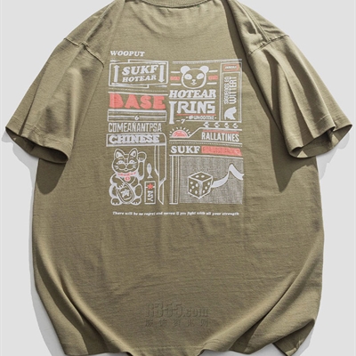 市场上装-T恤-休闲T恤