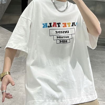 市场上装-T恤-微潮T恤