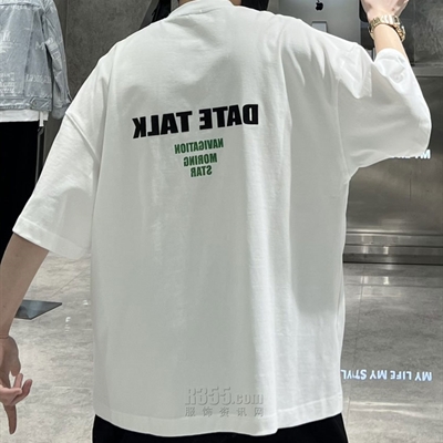 市场上装-T恤-微潮T恤