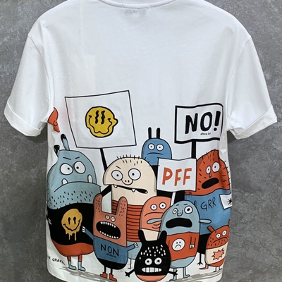 市场上装-T恤-微潮T恤【实拍】