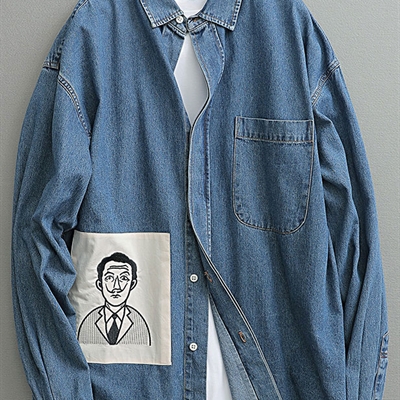 市场上装-衬衫-休闲衬衫