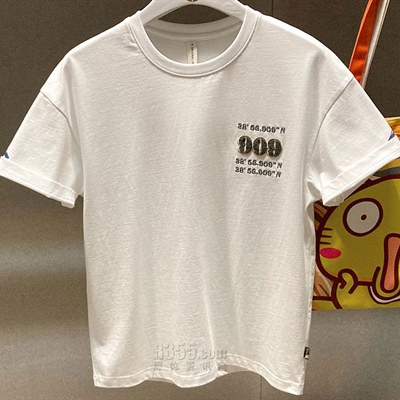 市场上装-T恤-休闲T恤【实拍】