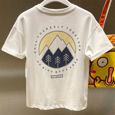 市场上装-T恤-休闲T恤【实拍】