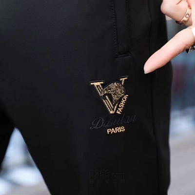 市场男裤-商务-松紧裤