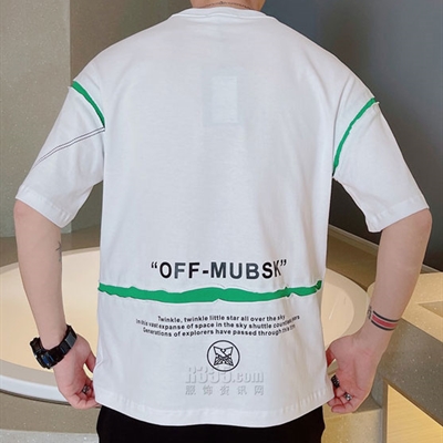 市场上装-T恤-微潮T恤