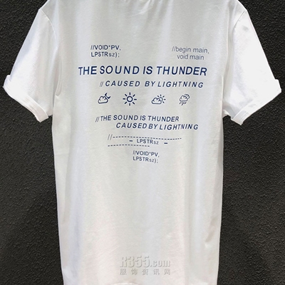 市场上装-T恤-休闲T恤【实拍】