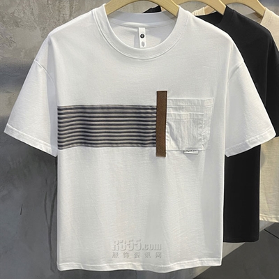 市场上装-T恤-休闲T恤【实拍】