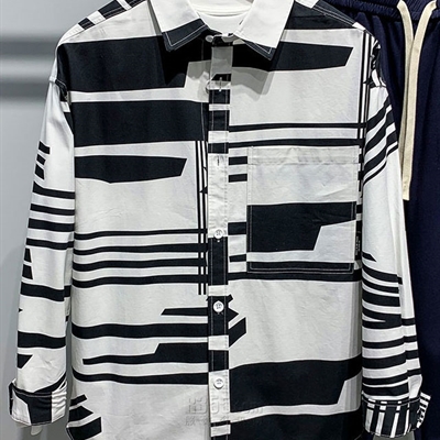 市场上装-衬衫-微潮衬衫【实拍】