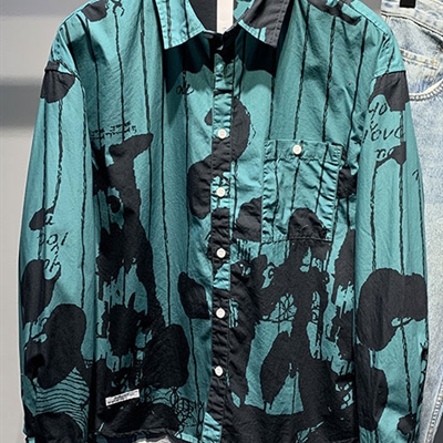 市场上装-衬衫-微潮衬衫【实拍】