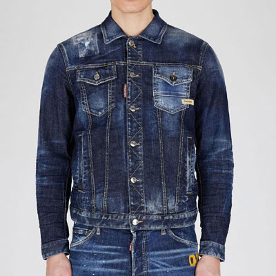 2022秋冬_Dsquared2_ 牛仔衣_ 欧洲大牌资料