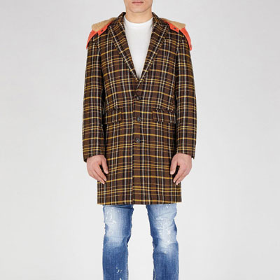 2022秋冬_Dsquared2_ 大衣_ 欧洲大牌资料