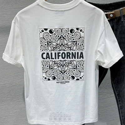 市场上装-T恤-休闲T恤【实拍】