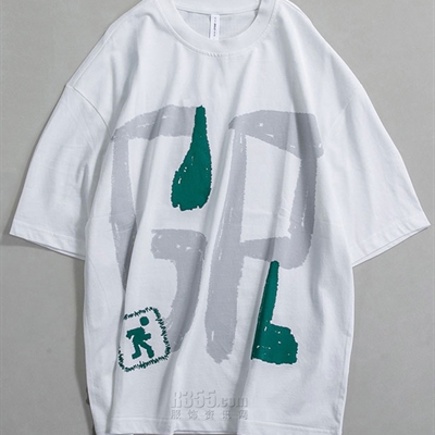 市场上装-T恤-微潮T恤