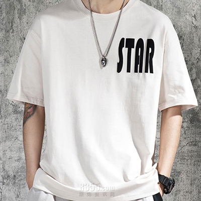 市场上装-T恤-微潮T恤