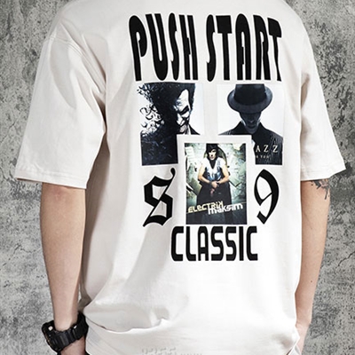 市场上装-T恤-微潮T恤