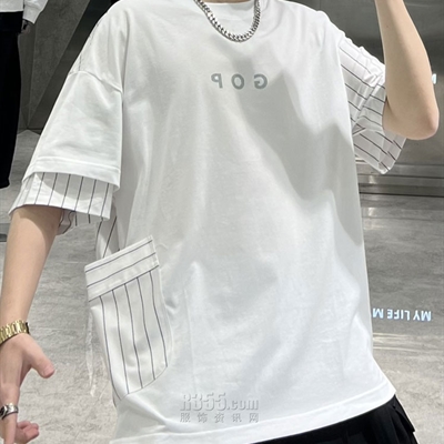 市场上装-T恤-微潮T恤