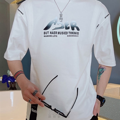 市场上装-T恤-微潮T恤