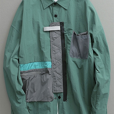 市场上装-衬衫-微潮衬衫