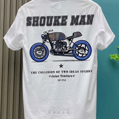 市场上装-T恤-休闲T恤【实拍】