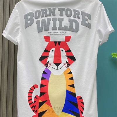 市场上装-T恤-休闲T恤【实拍】