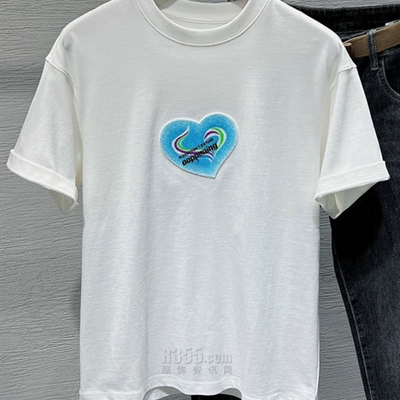 市场上装-T恤-休闲T恤【实拍】