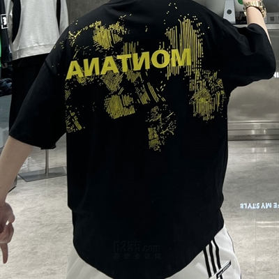 市场上装-T恤-微潮T恤