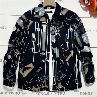 市场上装-衬衫-微潮衬衫