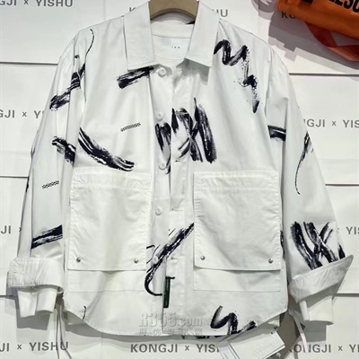 市场上装-衬衫-微潮衬衫