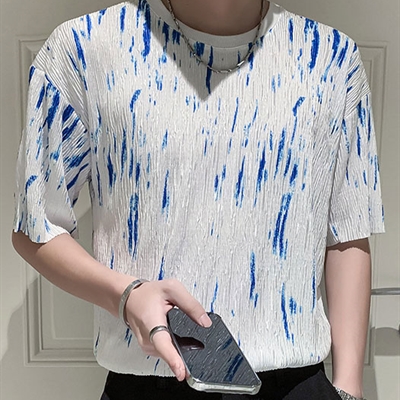 市场上装-T恤-微潮T恤