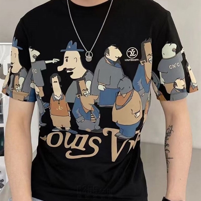 市场上装-T恤-微潮T恤